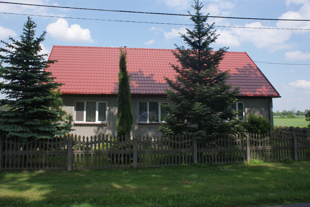 BUDMAT Blachodachówka Zefir 350 Wiśnia 3009 | Wykonanie: Komplex Dach